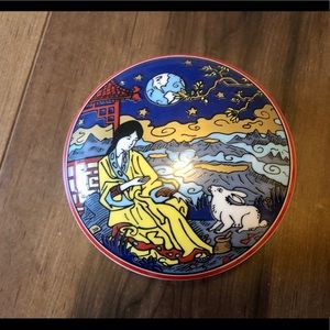 Tiffany trinket porcelain box